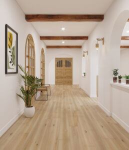 Hallway with EverWood Designer Plus floors in Maffra